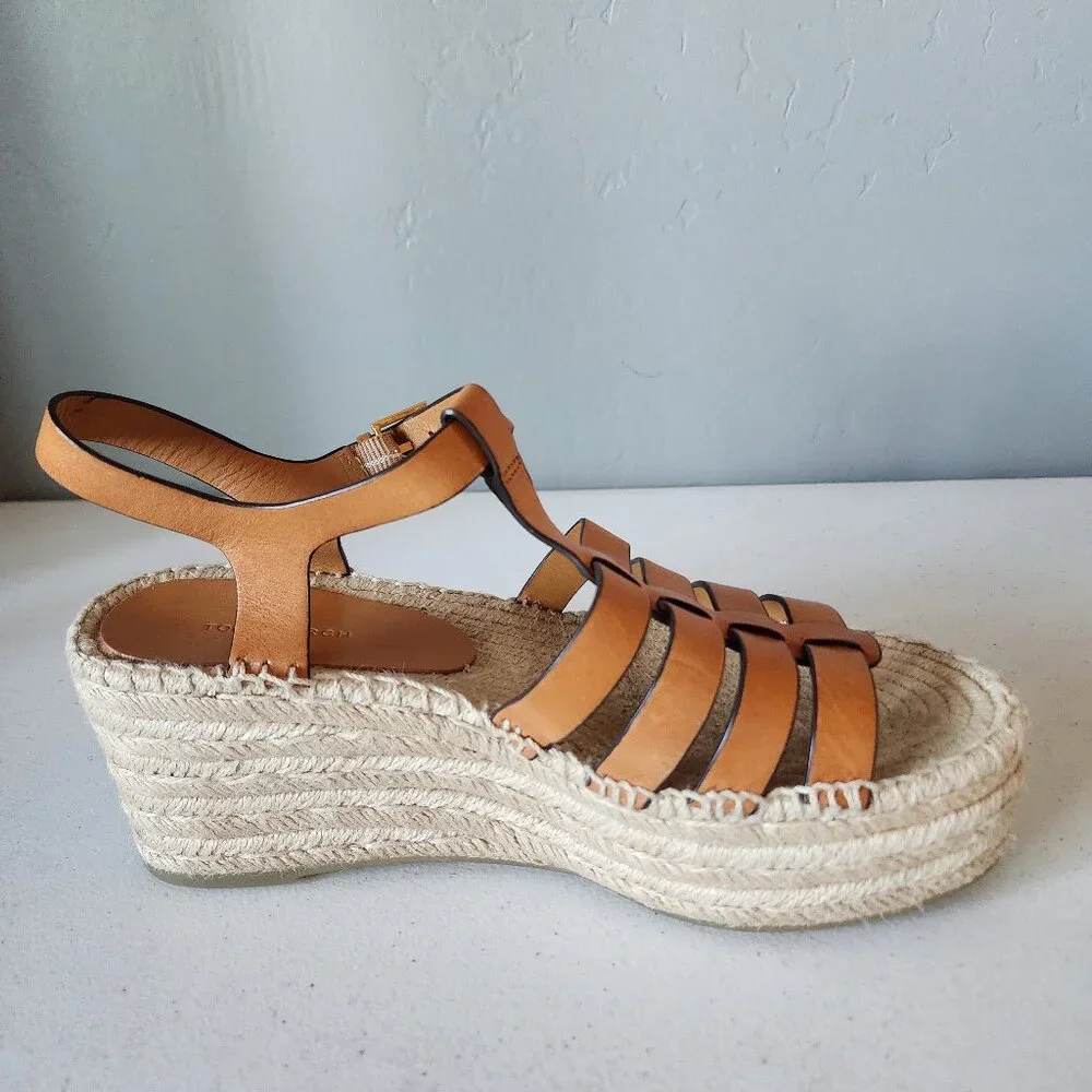 Tory Burch Wedge "EUC" - Picture 15 of 16